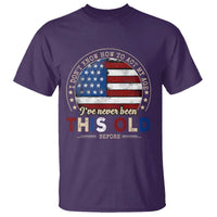 Dont Know How To Act My Age T Shirt Vintage Funny Old Man Saying American Flag - Wonder Print Shop