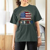 Dont Know How To Act My Age T Shirt For Women Vintage Funny Old Man Saying American Flag - Wonder Print Shop