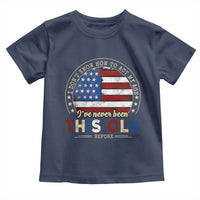 Dont Know How To Act My Age Toddler T Shirt Vintage Funny Old Man Saying American Flag - Wonder Print Shop