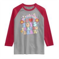 Funny Embarrassing Raglan Shirt I Love Toys That Go Brrr Adult Humor - Wonder Print Shop