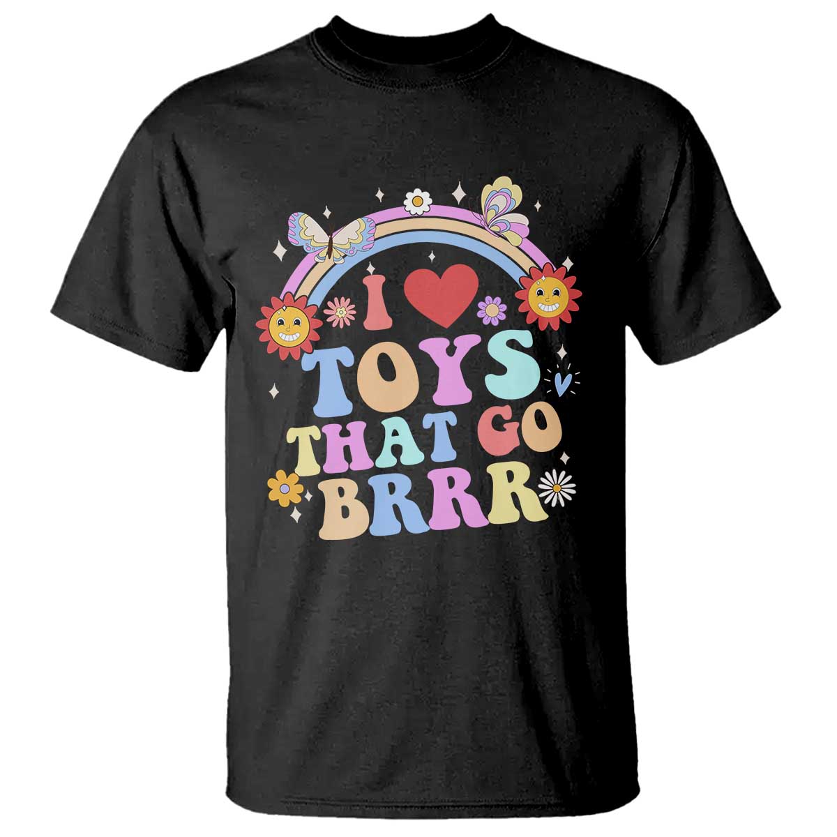 Funny Embarrassing T Shirt I Love Toys That Go Brrr Adult Humor - Wonder Print Shop