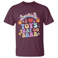 Funny Embarrassing T Shirt I Love Toys That Go Brrr Adult Humor - Wonder Print Shop