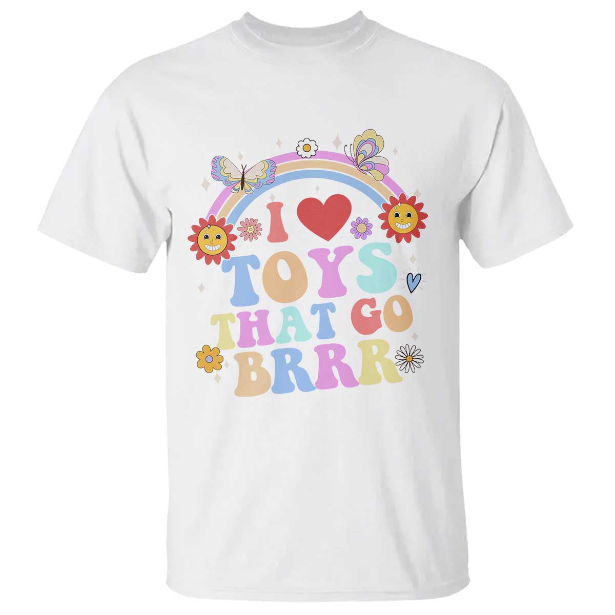 Funny Embarrassing T Shirt I Love Toys That Go Brrr Adult Humor - Wonder Print Shop