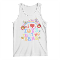 Funny Embarrassing Tank Top I Love Toys That Go Brrr Adult Humor - Wonder Print Shop