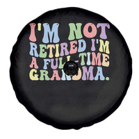 Retired Grandma Spare Tire Cover Funny Retirement Gifts For Grandma - Wonder Print Shop