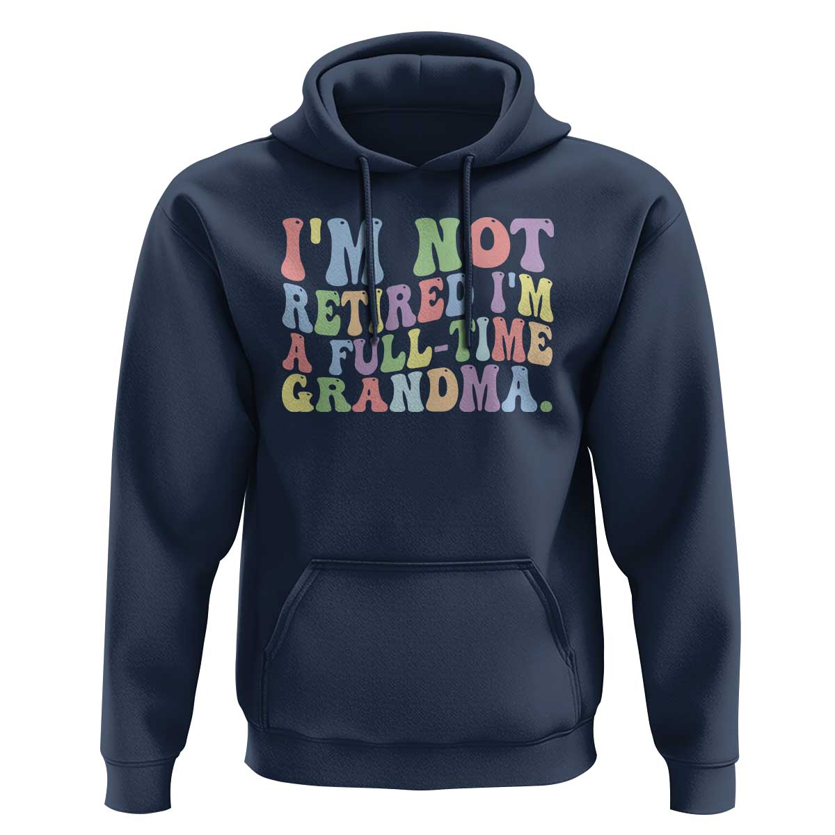 Retired Grandma Hoodie Funny Retirement Gifts For Grandma - Wonder Print Shop