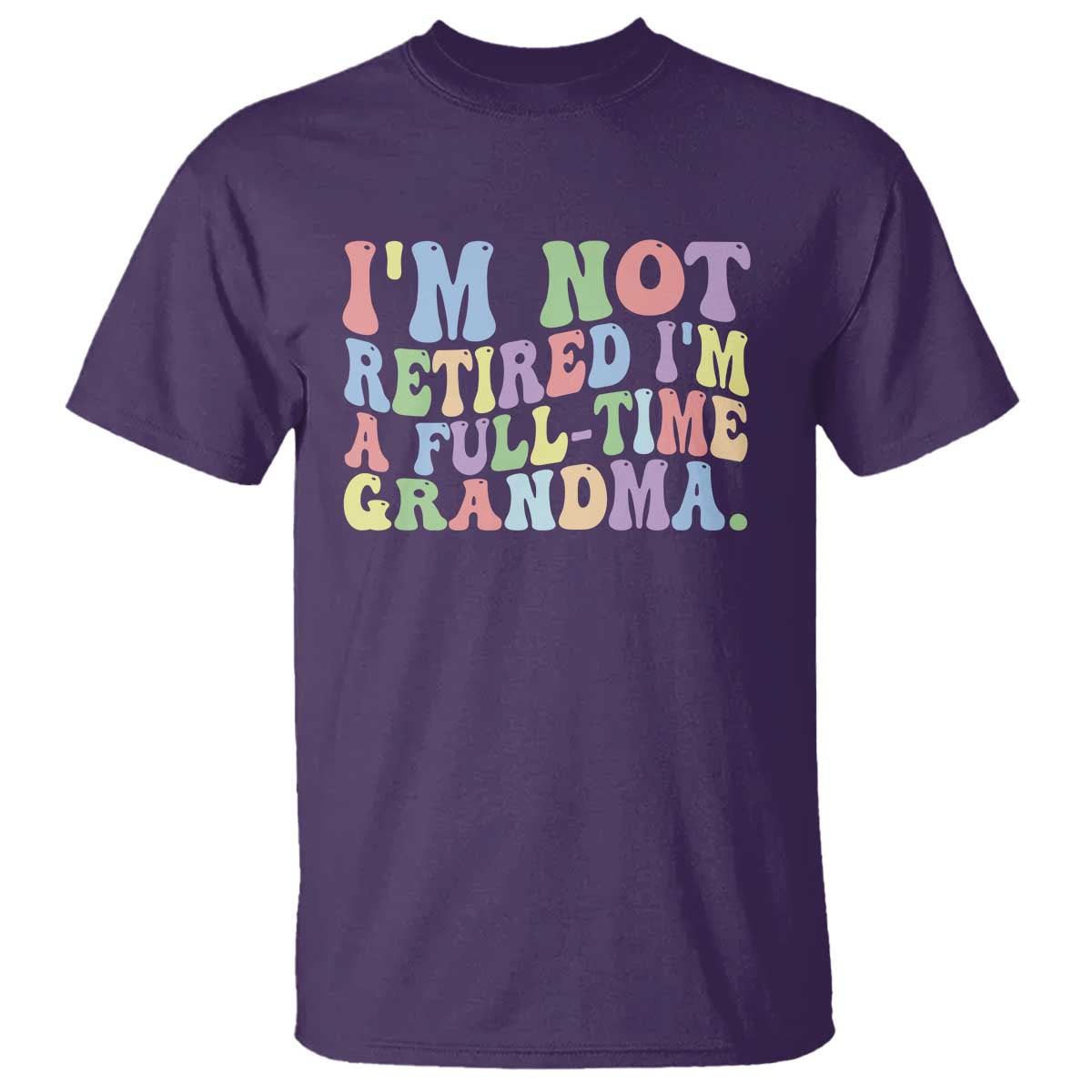 Retired Grandma T Shirt Funny Retirement Gifts For Grandma - Wonder Print Shop