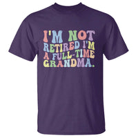 Retired Grandma T Shirt Funny Retirement Gifts For Grandma - Wonder Print Shop