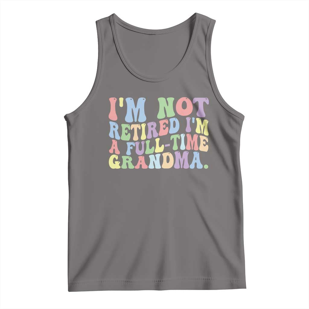 Retired Grandma Tank Top Funny Retirement Gifts For Grandma - Wonder Print Shop