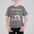 Just A Dad Who Always Came Back With The Milk T Shirt For Kid Retro Raccoon Camo Fathers Day - Wonder Print Shop