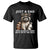 Just A Dad Who Always Came Back With The Milk T Shirt Retro Raccoon Camo Fathers Day - Wonder Print Shop