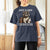 Just A Dad Who Always Came Back With The Milk T Shirt For Women Retro Raccoon Camo Fathers Day - Wonder Print Shop