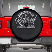 Vintage Retired 2025 Spare Tire Cover Funny Retirement Not My Problem Anymore