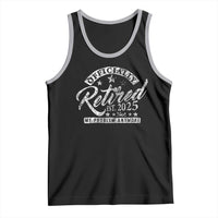 Vintage Retired 2025 Tank Top Funny Retirement Not My Problem Anymore