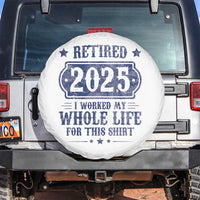 Retired 2025 Spare Tire Cover Retirement Worked Whole Life For This