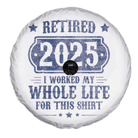 Retired 2025 Spare Tire Cover Retirement Worked Whole Life For This