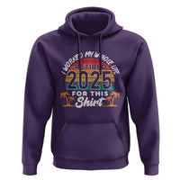 Retired 2025 Hoodie Retro Retirement Summer Vibes