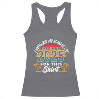 Retired 2025 Racerback Tank Top Retro Retirement Summer Vibes