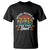 Retired 2025 T Shirt Retro Retirement Summer Vibes