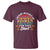 Retired 2025 T Shirt Retro Retirement Summer Vibes