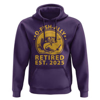 Fishing Retirement Hoodie O-Fish-Ally Retired 2025 For Fisherman