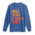 Hell Yeah I Suck Toes Long Sleeve Shirt Funny Foot Fetish Sucking Toes Dirty Joke - Wonder Print Shop