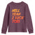 Hell Yeah I Suck Toes Youth Sweatshirt Funny Foot Fetish Sucking Toes Dirty Joke - Wonder Print Shop
