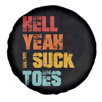 Funny Inappropriate Embarrassing Spare Tire Cover Funny Foot Fetish Sucking Toes Cringe Offensive Humor - Wonder Print Shop