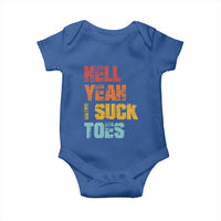 Funny Inappropriate Embarrassing Baby Onesie Funny Foot Fetish Sucking Toes Cringe Offensive Humor - Wonder Print Shop