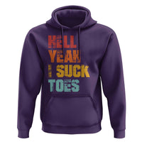 Funny Inappropriate Embarrassing Hoodie Funny Foot Fetish Sucking Toes Cringe Offensive Humor - Wonder Print Shop