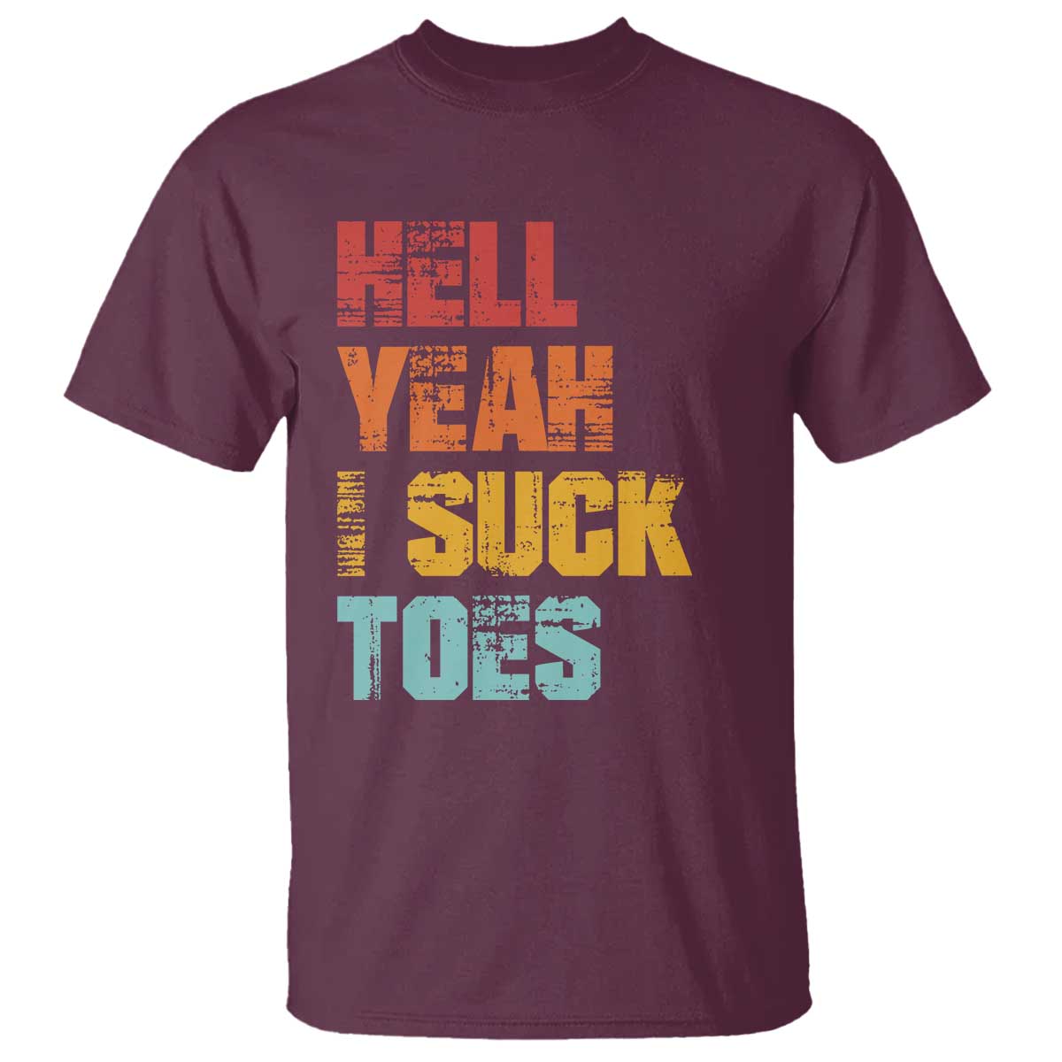 Funny Inappropriate Embarrassing T Shirt Funny Foot Fetish Sucking Toes Cringe Offensive Humor - Wonder Print Shop