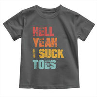 Funny Inappropriate Embarrassing Toddler T Shirt Funny Foot Fetish Sucking Toes Cringe Offensive Humor - Wonder Print Shop