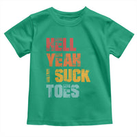 Funny Inappropriate Embarrassing Toddler T Shirt Funny Foot Fetish Sucking Toes Cringe Offensive Humor - Wonder Print Shop