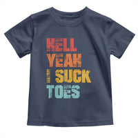 Funny Inappropriate Embarrassing Toddler T Shirt Funny Foot Fetish Sucking Toes Cringe Offensive Humor - Wonder Print Shop