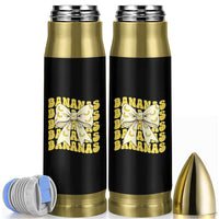 Bananas Coquette Bow Bullet Tumbler Retro Banana Lovers Women Girls Kids