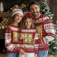 Bananas Coquette Bow Ugly Christmas Sweater Retro Banana Lovers Women Girls Kids