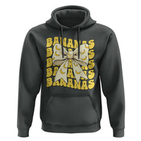 Bananas Coquette Bow Hoodie Retro Banana Lovers Women Girls Kids