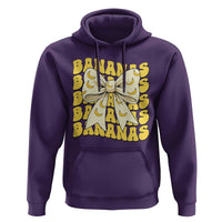 Bananas Coquette Bow Hoodie Retro Banana Lovers Women Girls Kids