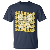 Bananas Coquette Bow T Shirt Retro Banana Lovers Women Girls Kids