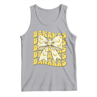 Bananas Coquette Bow Tank Top Retro Banana Lovers Women Girls Kids
