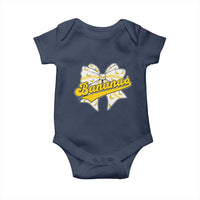 Bananas Coquette Bow Baby Onesie Retro Throwback Popular Fruit Humor Banana Classic