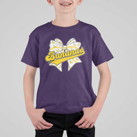 Bananas Coquette Bow T Shirt For Kid Retro Throwback Popular Fruit Humor Banana Classic