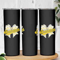 Bananas Coquette Bow Skinny Tumbler Retro Throwback Popular Fruit Humor Banana Classic