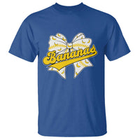 Bananas Coquette Bow T Shirt Retro Throwback Popular Fruit Humor Banana Classic