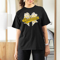 Bananas Coquette Bow T Shirt For Women Retro Throwback Popular Fruit Humor Banana Classic