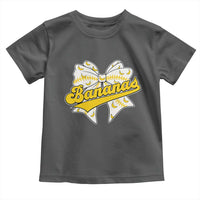 Bananas Coquette Bow Toddler T Shirt Retro Throwback Popular Fruit Humor Banana Classic