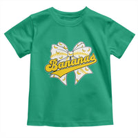 Bananas Coquette Bow Toddler T Shirt Retro Throwback Popular Fruit Humor Banana Classic