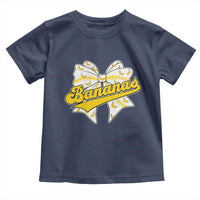 Bananas Coquette Bow Toddler T Shirt Retro Throwback Popular Fruit Humor Banana Classic