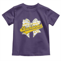 Bananas Coquette Bow Toddler T Shirt Retro Throwback Popular Fruit Humor Banana Classic