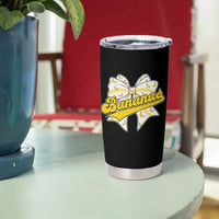 Bananas Coquette Bow Tumbler Cup Retro Throwback Popular Fruit Humor Banana Classic
